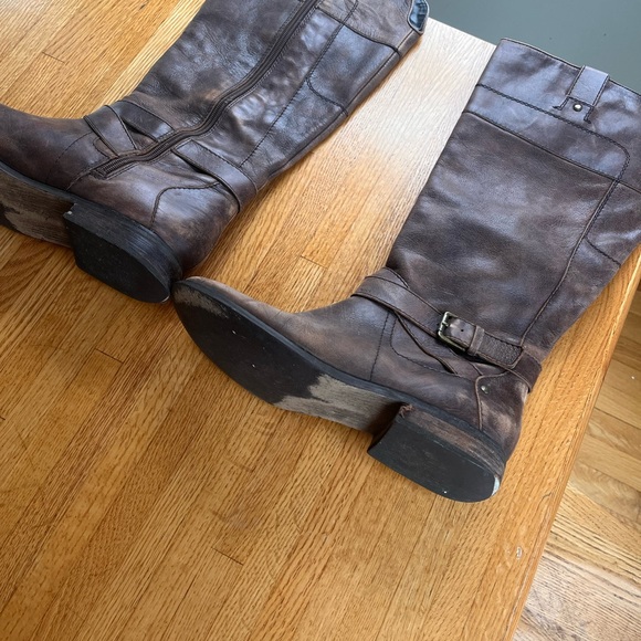 Size 9 brown riding boots - Picture 1 of 4